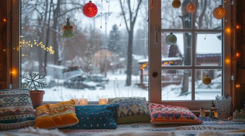 DIY pour décorer les fenêtres pour Noël : laissez libre cours à votre créativité